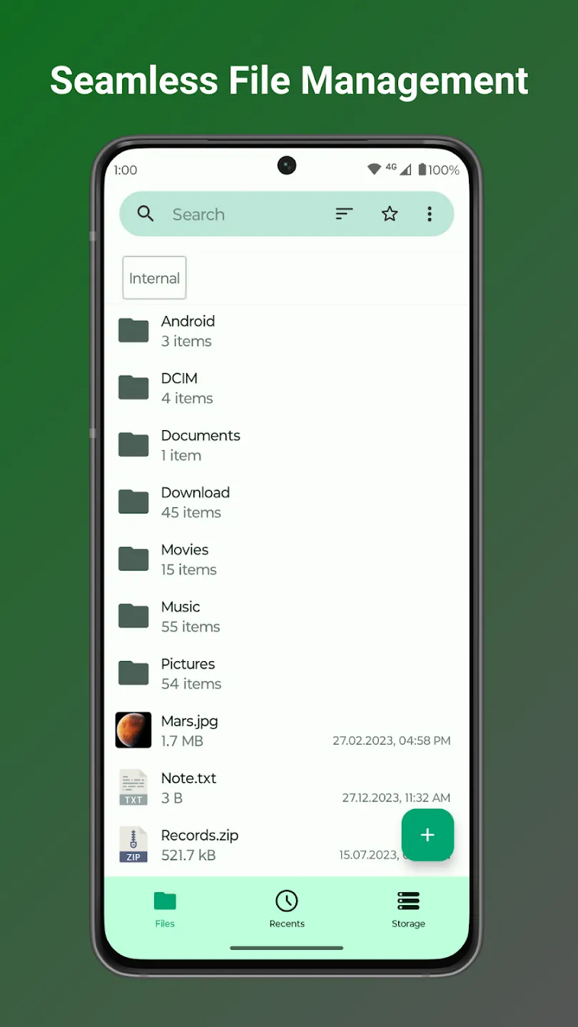 File Manager screenshot